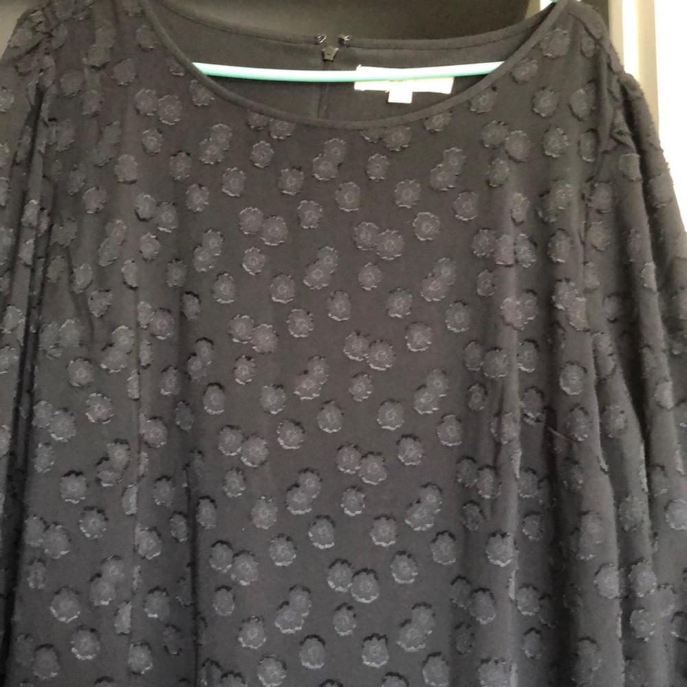 Loft lace black dress